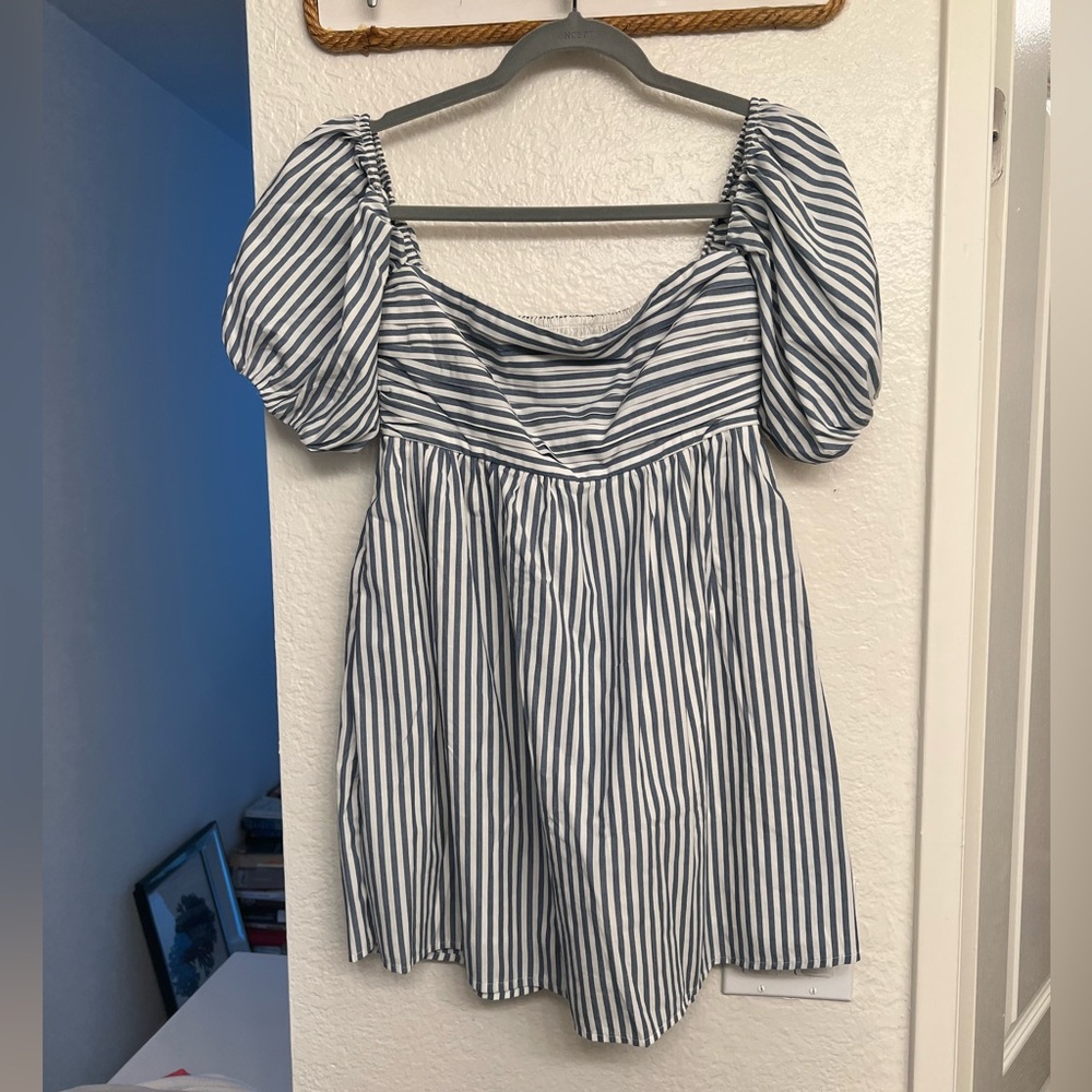Abercrombie Emerson Off-The-Shoulder skort